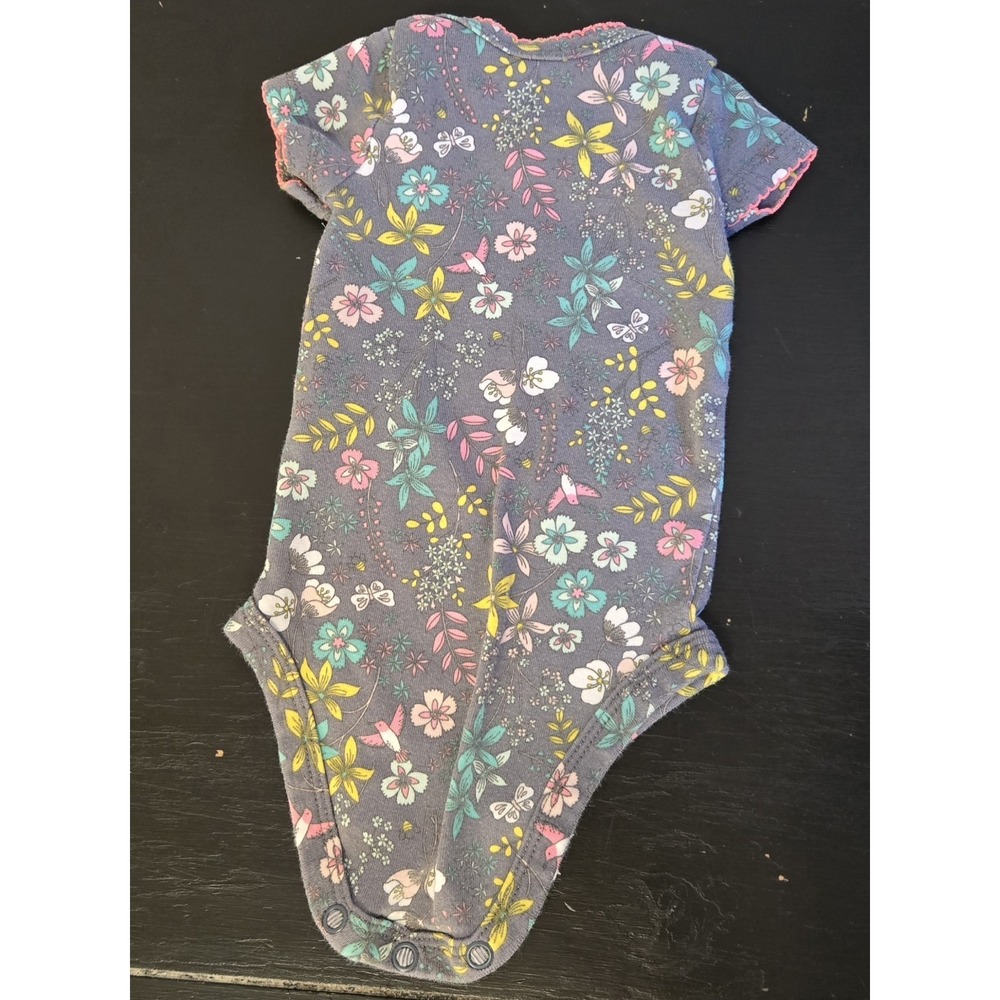 Lot Of 4 Infant Girl's SZ 3 Month OneZs And Dress Spring/Summer Okie Dokie - Picture 6 of 15